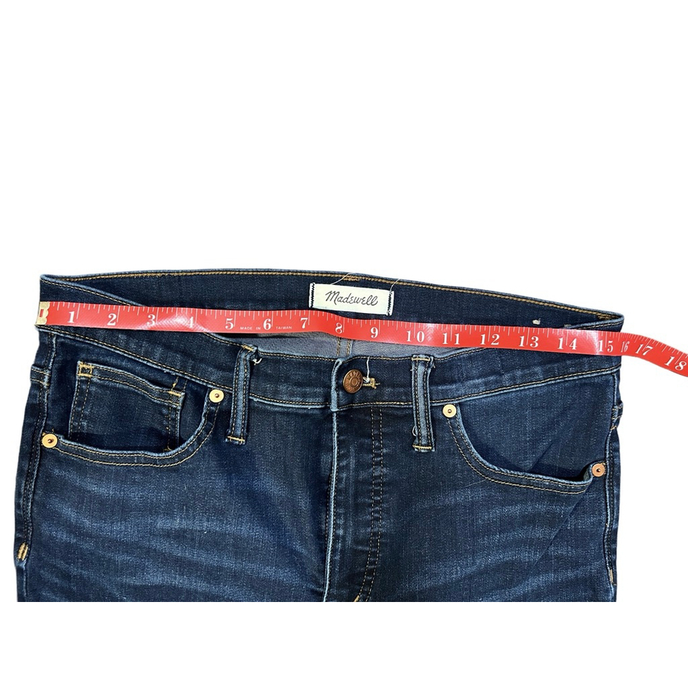 Madewell 9" High-Rise Skinny Jeans Size 30 Blue - Picture 3 of 6